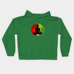 Be vege design for vege lovers Kids Hoodie